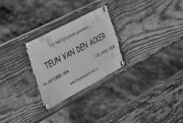 Herdenken Teun v.d. Acker